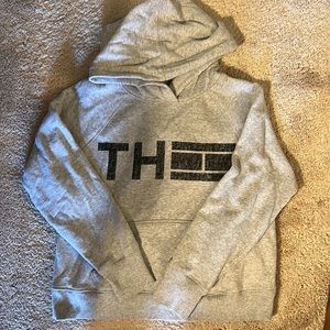 Hooded Gray Sweatshirt